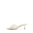 Etharedan Heeled Sandals - White Bone For Cheap