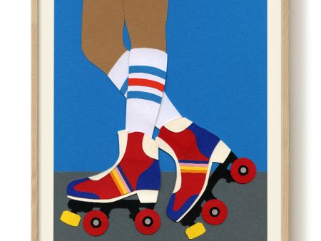 70s Roller Skate Girl | Rosi Feist Discount