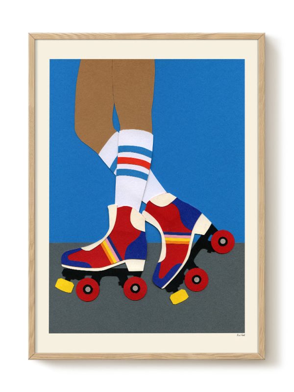 70s Roller Skate Girl | Rosi Feist Discount