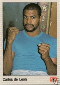 Carlos Sugar Deleon Boxing Career DVDs For Sale