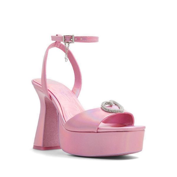 ALDO X Barbie Barbieparty Heeled Sandals - Pink Cheap