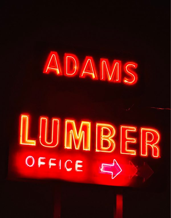 Adams Neon Postcard Online Sale