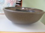 Ceramics: Toshiko Takaezu Bowl with Interior Design - 7  diameter x 2.25  high. Online Sale