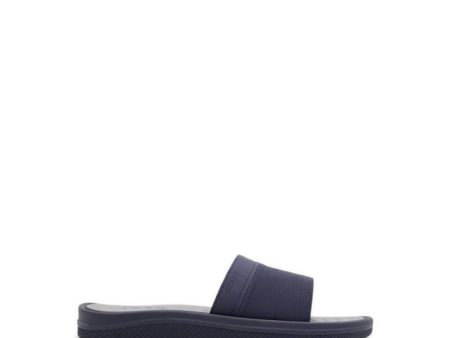 Plantago Flat Sandals - Navy Cheap