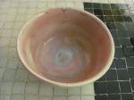 Ceramics: Toshiko Takaezu Bowl 5  diameter x 2.5  high, Pink glaze. Sale