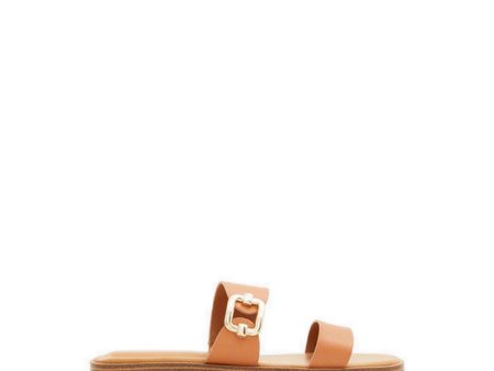 Miryhar Flat Sandals - Medium Brown For Cheap