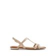 Glaoni Flat Sandals - Beige Online Hot Sale