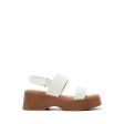 Thilda Wedge Sandals - White Online Sale