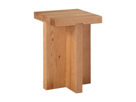 Folke Oak Side Table on Sale