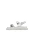 Linette Flat Sandals - Silver For Cheap