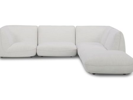 Zeppelin Modular Sectional | Stone White For Cheap