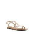 Glaoni Flat Sandals - Beige Online Hot Sale