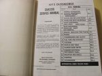 Book: 1972 Oldsmobile Chassis Service Manual Hot on Sale