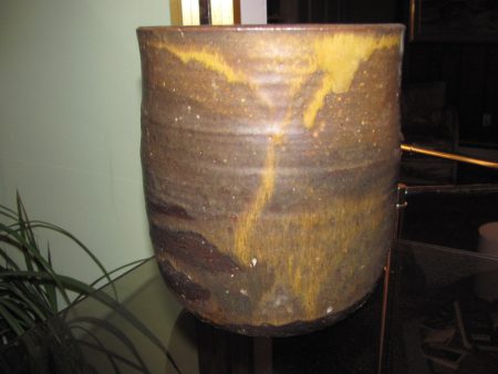 SOLD   Ceramics: Toshiko Takaezu Vase 7  diameter x 6.5  high.  SOLD Sale