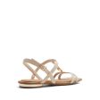 Glaoni Flat Sandals - Beige Online Hot Sale