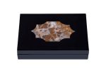 Crystal box with antique marble “Yellow Siena  Discount