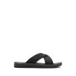 Rorik Flat Sandals - Black Cheap