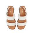 Thilda Wedge Sandals - White Online Sale