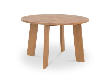 Delta Round Outdoor Dining Table | Natural For Discount