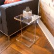 Acrylic I-Beam Table For Sale