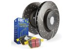 EBC S5 Brake Pad and Rotor Kit Online Hot Sale