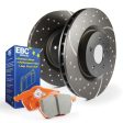 EBC S8 Brake Pad and Rotor Kit Cheap