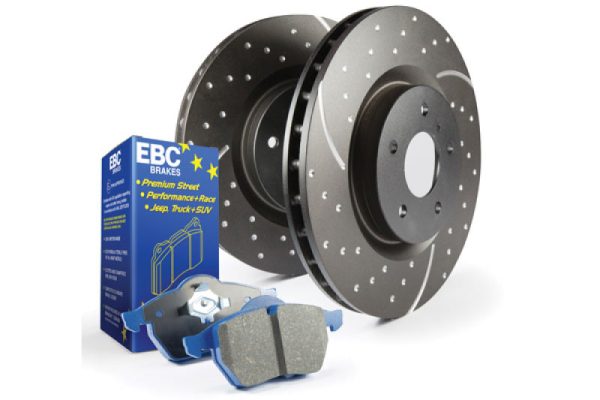 EBC S6 Brake Pad and Rotor Kit For Discount