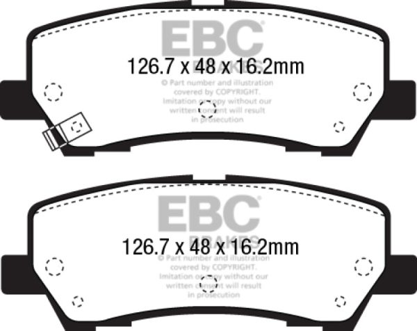 EBC brake Ultimax2 brake Pads Online Hot Sale